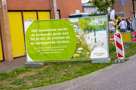 Werkzaamheden De Brink officieel gestart in Losser